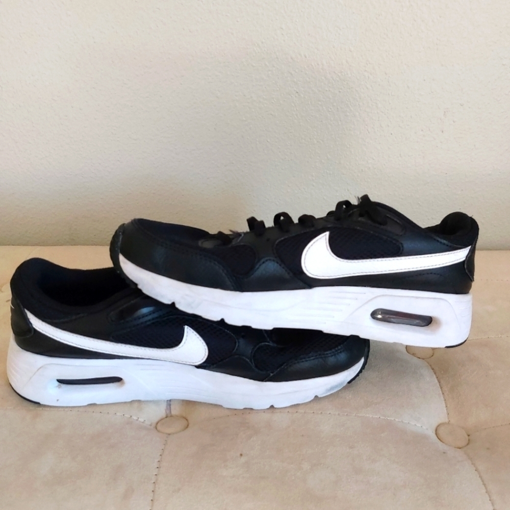 Nike Air Max Excee Black White Athletic Sneakers CZ5358( 2.5) boys size.7 - Picture 12 of 12